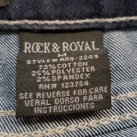 Low Waist distressed jean shorts women - Picture 12 of 13